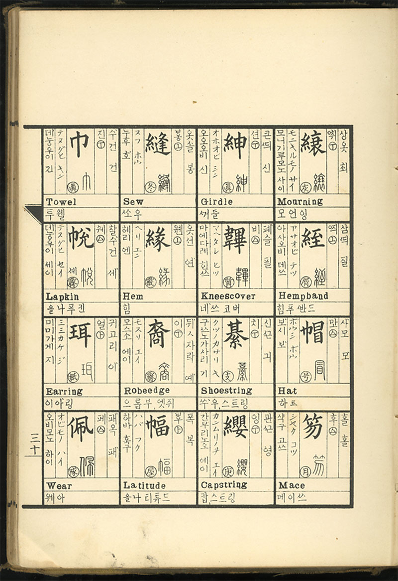 아학편_30장 앞면